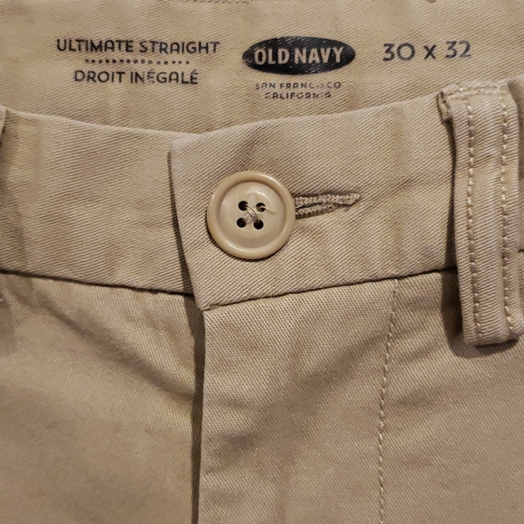 Old Navy men jeans 30x32 cream color - Picture 3 of 6